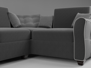 corner sofa francis 513 3D 模型