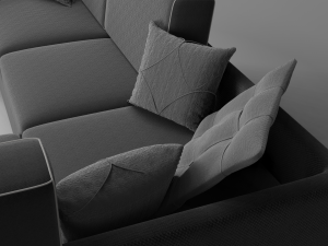 corner sofa francis 513 3D 模型