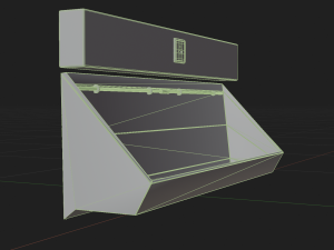 collective urinal nofer Model 3D