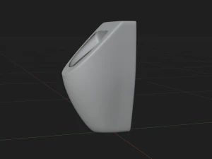 urinal villeroy boch subway 3D Model