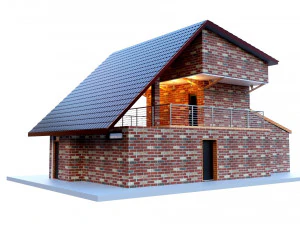 house drawing 3D Model