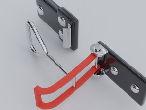 adjustable tension lock Model 3D