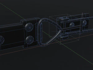 adjustable tension lock 3D Model