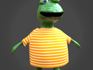 bull toad 3D Модель