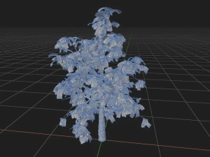 orange tree 3D Model