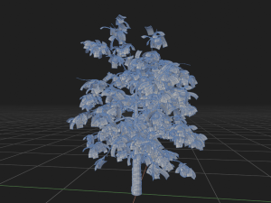 orange tree 3D 模型