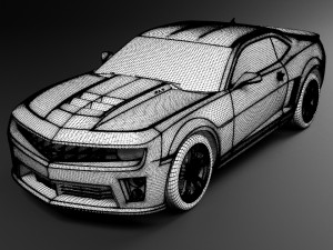 chevrolet camaro zl1 3D Model