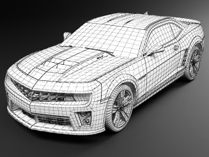 chevrolet camaro zl1 3D Model