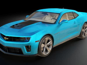 chevrolet camaro zl1 Modelo 3D