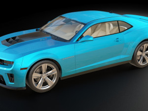 chevrolet camaro zl1 3D Model