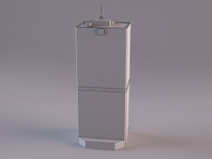 TD Tower Vancouver - Ultra-Low-Poly 3D मॉडल