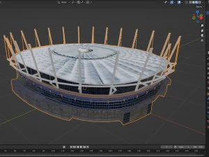 Bc-place vancouver 3D Model