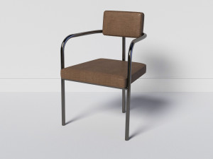 rag pipe chair Model 3D