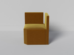 trapezius chair 3D Model