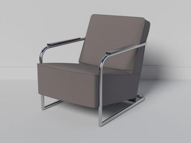 relax chair 3D Model .c4d .max .obj .3ds .fbx .stl .blend 
