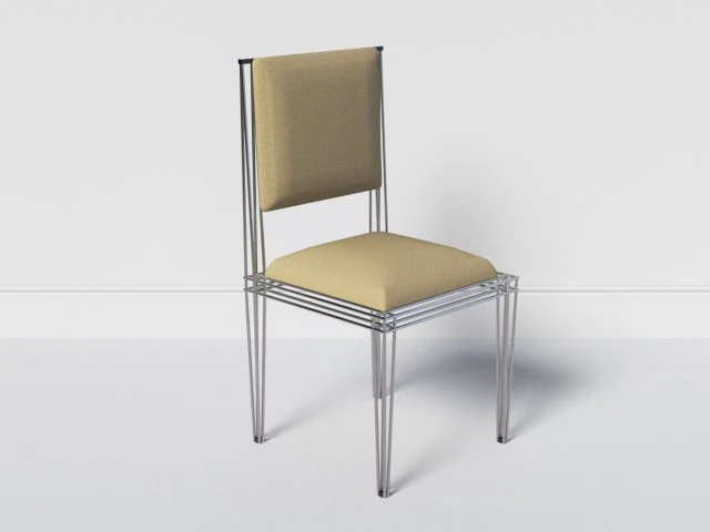 chair bar 3D Model .c4d .max .obj .3ds .fbx .stl .blend 