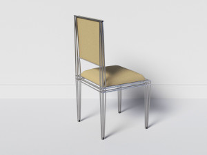 chair bar Modelo 3D