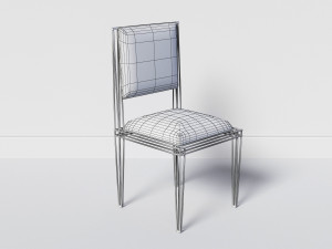 chair bar Modelo 3D