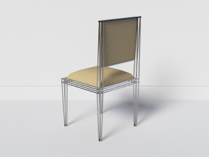 chair bar Modelo 3D