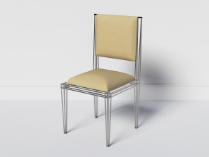 chair bar Modelo 3D