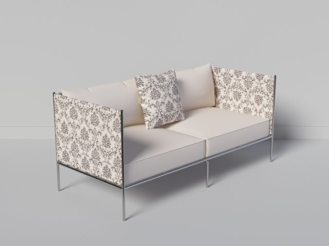 simple kanape Model 3D .c4d .max .obj .3ds .fbx .stl .blend 