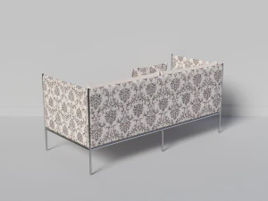 Kanap&eacute; simple Modèle 3D