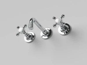 Wall-Mount Faucet - Ultra HD 3D Model