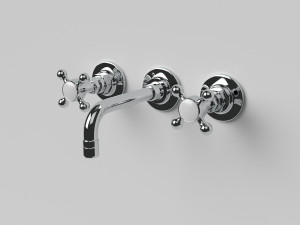 Wall-Mount Faucet - Ultra HD Model 3D