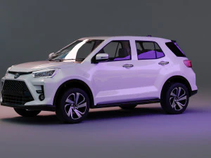 Toyota RAIZE avec intérieur Modèle 3D