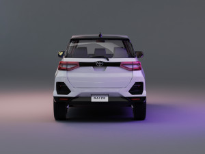 Toyota raize with interior 3Dモデル