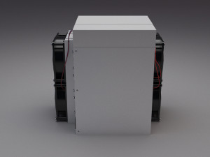Antminer s19 pro cryptocurrency mining hardware 3D Модель