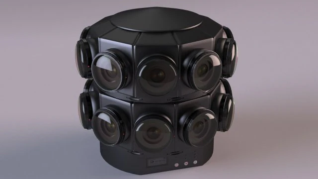Cinematic vr camera 3D Model .c4d .max .obj .3ds .fbx .stl .blend 