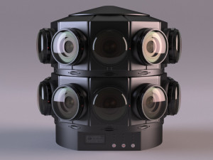 Cinematic vr camera Modèle 3D