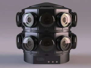 Cinematic vr camera 3D Model