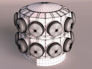 Cinematic vr camera 3D Model