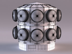 Cinematic vr camera Modèle 3D
