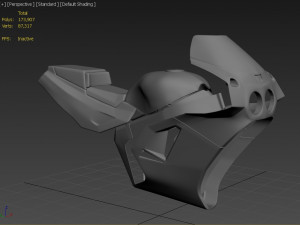 3d printable 1990s kawasaki zx7 body 3D 프린트 모델