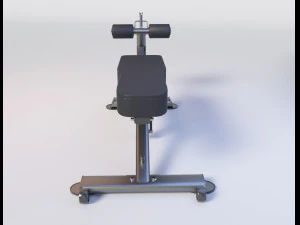 ABDOMINAL - DECLINE BENCH 3D Model