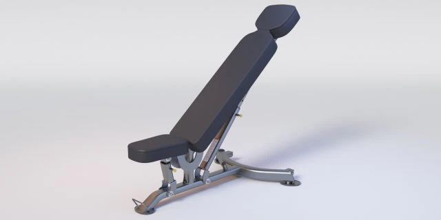 FLAT-INCLINE BENCH 3D Model .c4d .max .obj .3ds .fbx .stl .blend 