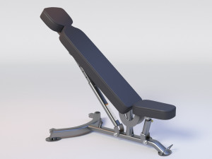 FLAT-INCLINE BENCH 3D Model