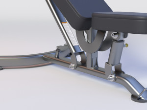 FLAT-INCLINE BENCH 3D Model