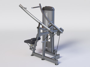 FUSE XL LAT PULLDOWN 3D मॉडल