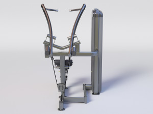 FUSE XL LAT PULLDOWN 3D मॉडल