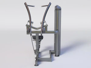 FUSE XL LAT PULLDOWN 3D Model