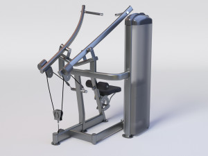 FUSE XL LAT PULLDOWN 3D मॉडल