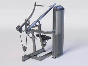 FUSE XL LAT PULLDOWN 3D Model
