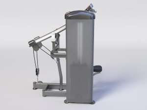 FUSE XL LAT PULLDOWN 3D मॉडल