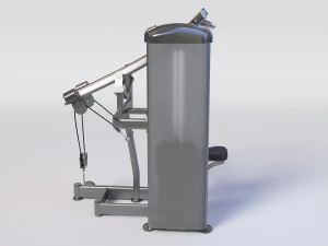 FUSE XL LAT PULLDOWN 3D Model