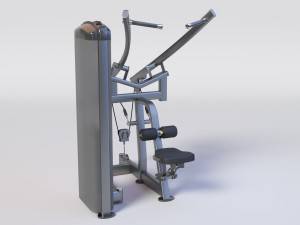 FUSE XL LAT PULLDOWN 3D मॉडल