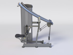 FUSE XL LAT PULLDOWN 3D मॉडल